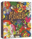 Couverture du livre « Beautiful flowers » de Virginie Guyard aux éditions Solar