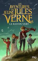 Couverture du livre « Les aventures du jeune Jules Verne Tome 8 : le rayon vert » de Miguel Garcia et Capitaine Nemo et Cuca Canals aux éditions Pocket Jeunesse