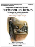 Couverture du livre « Progressez en anglais grâce à... ; Sherlock Holmes t.7 » de  aux éditions Jean-pierre Vasseur