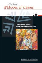 Couverture du livre « Cahiers d etudes africaines, n 248 - les classes sociales : » de Leblanc/Samson aux éditions Ehess