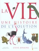 Couverture du livre « La vie ; une histoire de l'évolution » de Steve Jenkins aux éditions Circonflexe