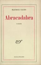 Couverture du livre « Abracadabra » de Maurice Sachs aux éditions Gallimard