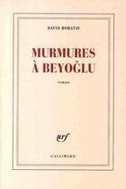 Couverture du livre « Murmures à Beyoglu » de David Boratav aux éditions Gallimard