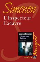 Couverture du livre « L'inspecteur Cadavre » de Georges Simenon aux éditions Omnibus