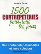Couverture du livre « 1500 contrepèteries pour tous les jours » de Armelle Finard aux éditions Plon