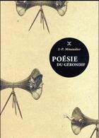 Couverture du livre « Poésie du gérondif » de Jean-Pierre Minaudier aux éditions Le Tripode