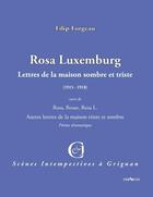 Couverture du livre « Rosa Luxembourg » de Filip Forgeau aux éditions Triartis