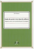 Couverture du livre « Guide international du savoir vivre » de Moulinier aux éditions Chiron