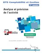 Couverture du livre « Processus 5 bts1 comptabilite et gestion » de Genest-Benaiem... aux éditions Fontaine Picard