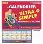 Couverture du livre « Frigobloc le calendrier ultra simple pour une famille organisee ! de sept 2021 a dec 2022 - le calen » de  aux éditions Play Bac