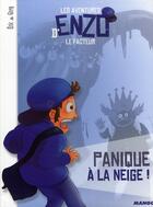 Couverture du livre « Panique à la neige ! » de Chenebier/Massardier aux éditions Mango