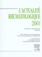 Couverture du livre « L'actualite rhumatologique 2001 » de  aux éditions Elsevier-masson