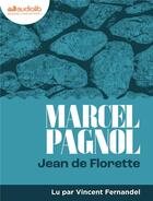 Couverture du livre « Jean de Florette : Livre audio 1 CD MP3 » de Marcel Pagnol aux éditions Audiolib