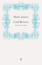 Couverture du livre « Lord Berners » de Amory Mark aux éditions Faber And Faber Digital