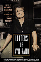 Couverture du livre « Letters of Ayn Rand » de Ayn Rand aux éditions Penguin Group Us