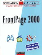 Couverture du livre « Front Page 2000 » de Catherine Szaibrum aux éditions Dunod