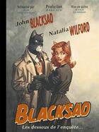 Couverture du livre « Blacksad Hors-Série : les dessous de l'enquête... » de Juan Diaz Canales et Juanjo Guarnido aux éditions Dargaud