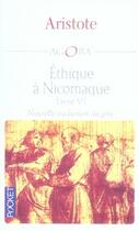 Couverture du livre « Éthique à nicomaque ; livre VI » de Aristote aux éditions Pocket
