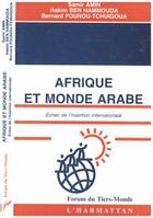 Couverture du livre « Afrique et monde arabe - echec de l'insertion internationale » de Amin/Ben Hammouda aux éditions Editions L'harmattan