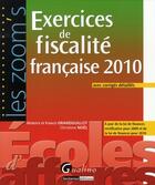 Couverture du livre « Exercices de fiscalité française (4e édition) » de Grandguillot/Noel aux éditions Gualino