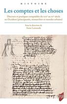 Couverture du livre « Les comptes et les choses » de Anne Lemonde aux éditions Pu De Rennes