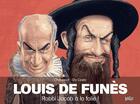 Couverture du livre « Louis de Funès, Rabbi Jacob à la folie ! » de Philippe Chanoinat et Charles Da Costa aux éditions Jungle