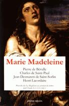 Couverture du livre « Marie-Madeleine ; anthologie » de  aux éditions Millon