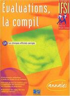 Couverture du livre « Evaluation la compil cas concrets officels corriges » de Editions Lamarre aux éditions Lamarre