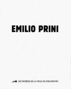 Couverture du livre « Emilio Prini ; Fermi in Dogana » de  aux éditions Musees Strasbourg