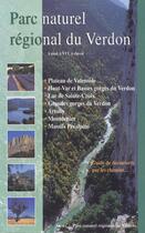 Couverture du livre « Parc naturel régional du Verdon ; à peid, à VTT, à cheval » de  aux éditions Adri 04