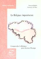 Couverture du livre « Belgique Impertinente » de Bordes aux éditions Presses De L'ecole Des Mines