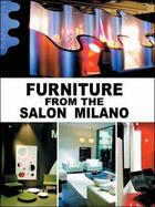 Couverture du livre « Furniture from the salon milano » de Qianhua Lian aux éditions Acc Art Books