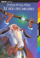 Couverture du livre « Le défi des druides » de Evelyne Brisou-Pellen aux éditions Gallimard-jeunesse