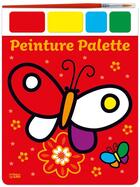 Couverture du livre « Peinture palette ; le papillon » de Corinne Lemerle aux éditions Lito