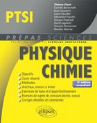 Couverture du livre « Prépas sciences ; PTSI ; physique chimie (3e édition) » de  aux éditions Ellipses