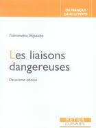 Couverture du livre « Les liaisons dangereuses (2e édition) » de Fiammetta Esposito aux éditions Edisens