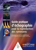 Couverture du livre « Guide pratique d'échographie pour la reproduction des ruminants » de Luc Descoteaux aux éditions Med'com