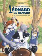 Couverture du livre « Les Géniales Inventions de Léonard le renard : Le Concours de tartes » de Julie Mellan et Laurent Souille et Oiivier Souillé aux éditions Daniel Maghen