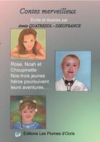 Couverture du livre « Contes merveilleux » de Annie Quatresol-Dieufrance aux éditions Les Plumes D'ocris