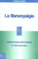 Couverture du livre « La fibromyalgie » de Farah Voss aux éditions Dauphin