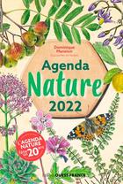 Couverture du livre « Agenda nature 2022 » de Dominique Mansion aux éditions Ouest France