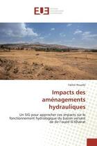 Couverture du livre « Impacts des amenagements hydrauliques - un sig pour approcher ces impacts sur le fonctionnement hydr » de Rouatbi Fakher aux éditions Editions Universitaires Europeennes