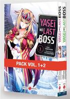 Couverture du livre « Yasei no last boss : coffret Tomes 1 et 2 » de Tsubasa Hazuki et Yahako et Fire Head aux éditions Bamboo