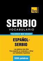 Couverture du livre « Vocabulario español-serbio - 3000 palabras más usadas » de Andrey Taranov aux éditions T&p Books