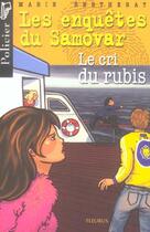 Couverture du livre « Le cri du rubis » de Marie Bertherat aux éditions Fleurus