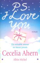 Couverture du livre « P.S. I love you » de Ahern-C aux éditions Albin Michel