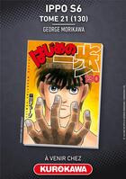 Couverture du livre « Ippo - saison 6 ; the fighting ! Tome 21 » de George Morikawa aux éditions Kurokawa