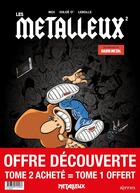 Couverture du livre « Les métalleux Tome 2 » de Richard Di Martino et Chloe Q. aux éditions Les 3 As