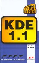 Couverture du livre « Kde 1.1 » de Nicolas Wells aux éditions Campuspress