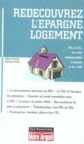 Couverture du livre « Redecouvrez L'Epargne Logement » de Marie-Claude Barbier-Duflot aux éditions L'express